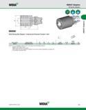 415 WIDIA HSK63T Adapters Boring Bar Adapters ERICKSON i BA Boring Bar Adapter Internal and External Coolant Inch order number catalog number D1 D2 L Каталог WIDIA 2011 Инструментальная оснастка для металлорежущих станков Вспомогательный инструмент для оборудования Адаптеры Насадки Оправки Патроны Стр. B59 ENG