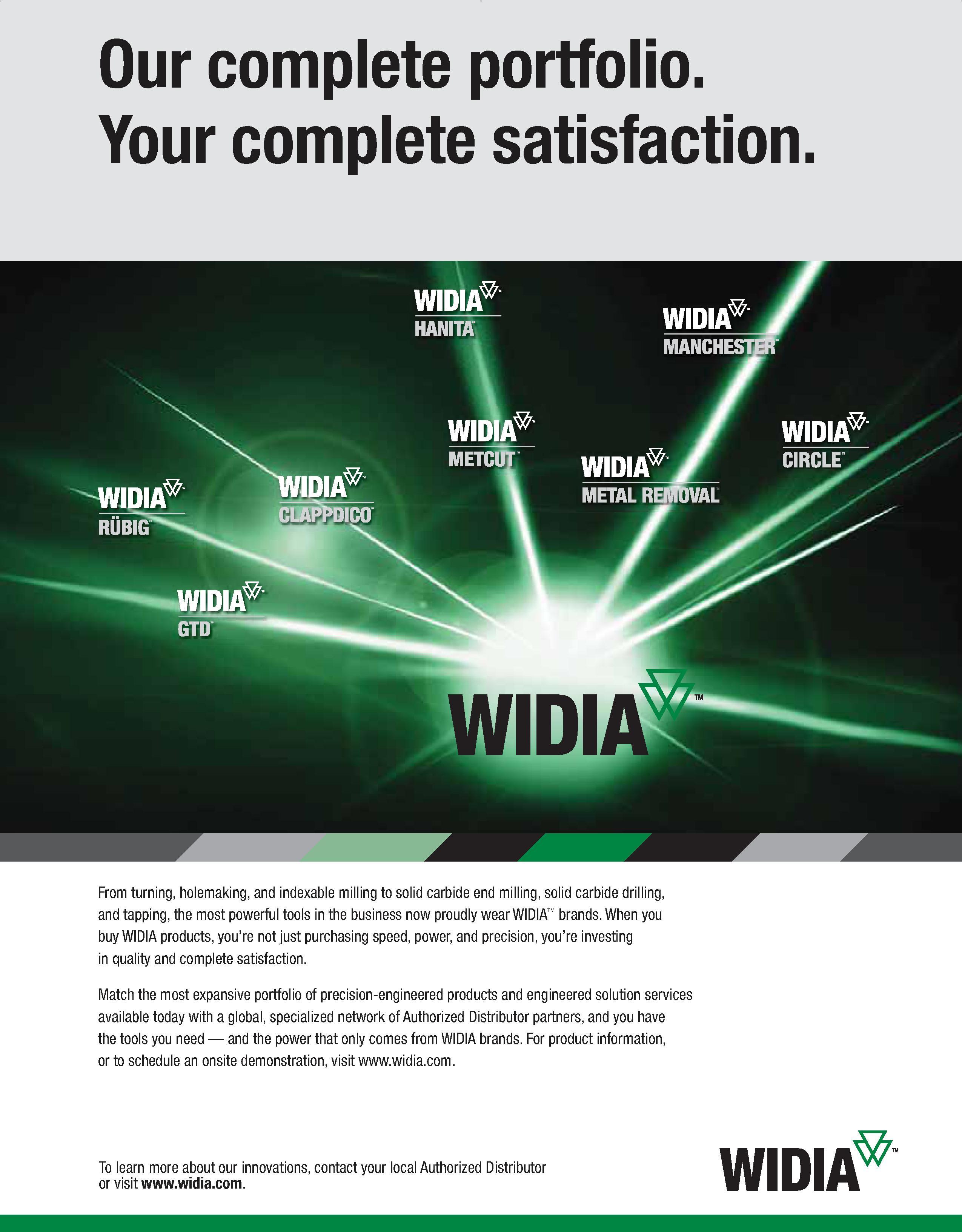 447 Our complete portfolio Your complete satisfaction From turning, holemaking, and indexable milling to solid carbide end milling, solid carbide dri Каталог WIDIA 2011 Инструментальная оснастка для металлорежущих станков Вспомогательный инструмент для оборудования Адаптеры Насадки Оправки Патроны Стр. B91 ENG