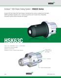 512 WIDIA Erickson HSK Shank Tooling System HSK63C Series Erickson HSK Face Contact Short Taper Tooling is manufactured from premium materials and to Каталог WIDIA 2011 Инструментальная оснастка для металлорежущих станков Вспомогательный инструмент для оборудования Адаптеры Насадки Оправки Патроны Стр. B156 ENG