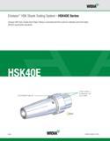 518 WIDIA Erickson HSK Shank Tooling System HSK40E Series Erickson HSK Face Contact Short Taper Tooling is manufactured from premium materials and to Каталог WIDIA 2011 Инструментальная оснастка для металлорежущих станков Вспомогательный инструмент для оборудования Адаптеры Насадки Оправки Патроны Стр. B162 ENG