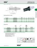 551 WIDIA BTKV40 Shank Tools ER Single-Angle Collet Chucks (ER BTKV Form B/AD continued) L1FC = from flange face L1 = from taper gage diameter I ER R Каталог WIDIA 2011 Инструментальная оснастка для металлорежущих станков Вспомогательный инструмент для оборудования Адаптеры Насадки Оправки Патроны Стр. C11 ENG