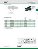553 WIDIA BTKV40 Shank Tools End Mill Adapters (EM BTKV Form B/AD continued) L1FC = from flange face L1 = from taper gage diameter I EM IN-BTKV Form Каталог WIDIA 2011 Инструментальная оснастка для металлорежущих станков Вспомогательный инструмент для оборудования Адаптеры Насадки Оправки Патроны Стр. C13 ENG