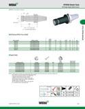 569 WIDIA BTKV50 Shank Tools ER Single-Angle Collet Chucks (ER BTKV Form B/AD continued) L1FC = from flange face L1 = from taper gage diameter ER Rou Каталог WIDIA 2011 Инструментальная оснастка для металлорежущих станков Вспомогательный инструмент для оборудования Адаптеры Насадки Оправки Патроны Стр. C29 ENG