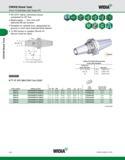 582 CVKV40 Shank Tools CVKV40 Shank Tools Shrink Fit Toolholders High Torque (HT) WIDIA 30-50% higher clamping torque compared to GP line Balanceable Каталог WIDIA 2011 Инструментальная оснастка для металлорежущих станков Вспомогательный инструмент для оборудования Адаптеры Насадки Оправки Патроны Стр. C42 ENG