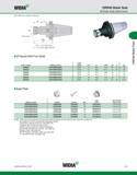 587 WIDIA CVKV40 Shank Tools ER Single-Angle Collet Chucks (ER CVKV Form B/AD continued) L1 = from taper gage diameter ER Round-CVKV Form B/AD order Каталог WIDIA 2011 Инструментальная оснастка для металлорежущих станков Вспомогательный инструмент для оборудования Адаптеры Насадки Оправки Патроны Стр. C47 ENG