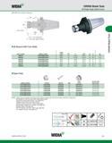 601 WIDIA CVKV50 Shank Tools ER Single-Angle Collet Chucks (ER CVKV Form B/AD continued) L1FC = from flange face L1 = from taper gage diameter ER Rou Каталог WIDIA 2011 Инструментальная оснастка для металлорежущих станков Вспомогательный инструмент для оборудования Адаптеры Насадки Оправки Патроны Стр. C61 ENG