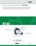 628 WIDIA Erickson BT V-Flange Shank Tooling System BT40 Series Erickson V-Flange BT Taper Tooling is manufactured from premium materials and meets o Каталог WIDIA 2011 Инструментальная оснастка для металлорежущих станков Вспомогательный инструмент для оборудования Адаптеры Насадки Оправки Патроны Стр. D20 ENG