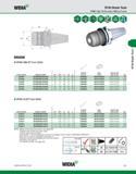 639 WIDIA BT40 Shank Tools HPMC High-Performance Milling Chucks m ERICKSON I HPMC MM-BT Form B/AD order number catalog number D1 D11 L1 L9 V locknut Каталог WIDIA 2011 Инструментальная оснастка для металлорежущих станков Вспомогательный инструмент для оборудования Адаптеры Насадки Оправки Патроны Стр. D31 ENG
