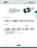 645 WIDIA BT40 Shank Tools DA 08 Series Double-Angle Collet Chucks (DA BT Form AD continued)) DA Round-BT form AD order number catalog number collet Каталог WIDIA 2011 Инструментальная оснастка для металлорежущих станков Вспомогательный инструмент для оборудования Адаптеры Насадки Оправки Патроны Стр. D37 ENG