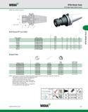 683 WIDIA BT50 Shank Tools ER Single-Angle Collet Chucks order number catalog number collet series D11 L1 L9 V kg 1871540 BT50BER25070M ER25 42 70 40 Каталог WIDIA 2011 Инструментальная оснастка для металлорежущих станков Вспомогательный инструмент для оборудования Адаптеры Насадки Оправки Патроны Стр. D75 ENG