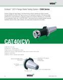 702 WIDIA Erickson CAT V-Flange Shank Tooling System CV40 Series Erickson V-Flange CAT Taper Tooling is manufactured from premium materials and meets Каталог WIDIA 2011 Инструментальная оснастка для металлорежущих станков Вспомогательный инструмент для оборудования Адаптеры Насадки Оправки Патроны Стр. E2 ENG