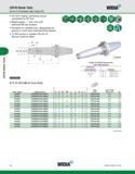 706 CAT40 Shank Tools CAT40 Shank Tools Shrink Fit Toolholders High Torque (HT) WIDIA 30-50% higher clamping torque compared to GP line Balanceable f Каталог WIDIA 2011 Инструментальная оснастка для металлорежущих станков Вспомогательный инструмент для оборудования Адаптеры Насадки Оправки Патроны Стр. E6 ENG
