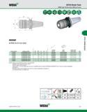 715 WIDIA CAT40 Shank Tools HPMC High-Performance Milling Chucks ERICKSON HPMC IN-CV Form B/AD order number catalog number D1 D11 L1 L9 V locknut wre Каталог WIDIA 2011 Инструментальная оснастка для металлорежущих станков Вспомогательный инструмент для оборудования Адаптеры Насадки Оправки Патроны Стр. E15 ENG