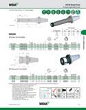 717 WIDIA CAT40 Shank Tools TG Single-Angle Collet Chucks Tremendous Grip (3:1 advantage) Collet Capacity ERICKSON mm inch TG collet series min max m Каталог WIDIA 2011 Инструментальная оснастка для металлорежущих станков Вспомогательный инструмент для оборудования Адаптеры Насадки Оправки Патроны Стр. E17 ENG