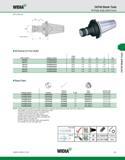 721 WIDIA CAT40 Shank Tools ER Single-Angle Collet Chucks (ER continued) collet I ER Round-CV Form B/AD order number catalog number collet series D11 Каталог WIDIA 2011 Инструментальная оснастка для металлорежущих станков Вспомогательный инструмент для оборудования Адаптеры Насадки Оправки Патроны Стр. E21 ENG