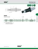 731 WIDIA CAT40 Shank Tools Slotting Cutter Adapters order number catalog number D1 D2 L1 L13 L2 lock screw wrench size lock screw drive key lbs 1261 Каталог WIDIA 2011 Инструментальная оснастка для металлорежущих станков Вспомогательный инструмент для оборудования Адаптеры Насадки Оправки Патроны Стр. E31 ENG