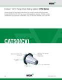 738 WIDIA Erickson CAT V-Flange Shank Tooling System CV50 Series Erickson V-Flange CAT Taper Tooling is manufactured from premium materials and meets Каталог WIDIA 2011 Инструментальная оснастка для металлорежущих станков Вспомогательный инструмент для оборудования Адаптеры Насадки Оправки Патроны Стр. E38 ENG