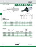 758 CAT50 Shank Tools CAT50 Shank Tools ER Single-Angle Collet Chucks WIDIA Grip (2:1 advantage) OS Collet Capacity ERICKSON ER collet series min mm Каталог WIDIA 2011 Инструментальная оснастка для металлорежущих станков Вспомогательный инструмент для оборудования Адаптеры Насадки Оправки Патроны Стр. E58 ENG