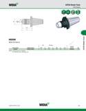 761 WIDIA CAT50 Shank Tools Drill Chucks D2 D1 max ERICKSON DC-CV Form A order number catalog number D1 mm in D1 max mm in D2 L1 L1S locknut wrench l Каталог WIDIA 2011 Инструментальная оснастка для металлорежущих станков Вспомогательный инструмент для оборудования Адаптеры Насадки Оправки Патроны Стр. E61 ENG
