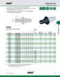 763 WIDIA CAT50 Shank Tools Whistle Notch Adapters 5° NAS 987 Whistle Notch cutting toolholders No through-the-toolholder coolant capability (Form A Каталог WIDIA 2011 Инструментальная оснастка для металлорежущих станков Вспомогательный инструмент для оборудования Адаптеры Насадки Оправки Патроны Стр. E63 ENG