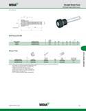 889 WIDIA Straight Shank Tools ER Single-Angle Collet Chucks (ER continued) I ER Round-SS MM order number catalog number collet series D D11 L LS L9 Каталог WIDIA 2011 Инструментальная оснастка для металлорежущих станков Вспомогательный инструмент для оборудования Адаптеры Насадки Оправки Патроны Стр. H9 ENG