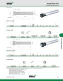 891 WIDIA Straight Shank Tools ER Single-Angle Collet Chucks (ER continued) L ER Hex-SS IN order number catalog number collet series D D11 L LS L9 V Каталог WIDIA 2011 Инструментальная оснастка для металлорежущих станков Вспомогательный инструмент для оборудования Адаптеры Насадки Оправки Патроны Стр. H11 ENG