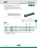 901 WIDIA Straight Shank Tools DA 08 Double-Angle Collet Chucks, Double Pin Floating Holders Grip 1:1 Industry standard Erickson double-angle collet Каталог WIDIA 2011 Инструментальная оснастка для металлорежущих станков Вспомогательный инструмент для оборудования Адаптеры Насадки Оправки Патроны Стр. H21 ENG