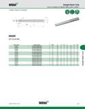 905 WIDIA Straight Shank Tools Screw-On Adapters for Modular Milling Cutters, Weldon Heavy metal for strength ERICKSON I ST Est-SS MM order number ca Каталог WIDIA 2011 Инструментальная оснастка для металлорежущих станков Вспомогательный инструмент для оборудования Адаптеры Насадки Оправки Патроны Стр. H25 ENG