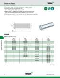 912 Collets and Sleeves Collets and Sleeves HC Hydraulic Chuck Sleeves WIDIA One-piece design with slot configuration to seal coolant Cutting tool mu Каталог WIDIA 2011 Инструментальная оснастка для металлорежущих станков Вспомогательный инструмент для оборудования Адаптеры Насадки Оправки Патроны Стр. I4 ENG