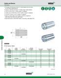 930 Collets and Sleeves Collets and Sleeves TG75 Series WIDIA Provides Tremendous Grip (3:1 advantage) and accuracy for all drilling applications Ind Каталог WIDIA 2011 Инструментальная оснастка для металлорежущих станков Вспомогательный инструмент для оборудования Адаптеры Насадки Оправки Патроны Стр. I22 ENG