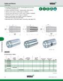 938 Collets and Sleeves Collets and Sleeves TG100 Series WIDIA Provides Tremendous Grip (3:1 advantage) and accuracy for all drilling applications In Каталог WIDIA 2011 Инструментальная оснастка для металлорежущих станков Вспомогательный инструмент для оборудования Адаптеры Насадки Оправки Патроны Стр. I30 ENG