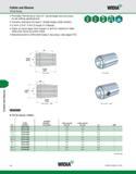 950 Collets and Sleeves Collets and Sleeves TG150 Series WIDIA Provides Tremendous Grip (3:1 advantage) and accuracy for all drilling applications In Каталог WIDIA 2011 Инструментальная оснастка для металлорежущих станков Вспомогательный инструмент для оборудования Адаптеры Насадки Оправки Патроны Стр. I42 ENG
