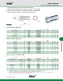 979 WIDIA Collets and Sleeves DA-J Series Double-Angle Solid Tap Collets Provides positive retention for tapping applications Design of slots in back Каталог WIDIA 2011 Инструментальная оснастка для металлорежущих станков Вспомогательный инструмент для оборудования Адаптеры Насадки Оправки Патроны Стр. I71 ENG