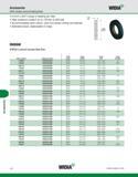 1006 Accessories Accessories ER32 Coolant Locknut Sealing Disks WIDIA E 0,5mm ( 020 ) range of sealing per disk High-pressure coolant up to 150 bar (2 Каталог WIDIA 2011 Инструментальная оснастка для металлорежущих станков Вспомогательный инструмент для оборудования Адаптеры Насадки Оправки Патроны Стр. J16 ENG
