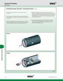 1052 Technical Information Technical Information KM Tooling WIDIA Assembly/Disassembly Instructions Disassembly Procedure (continued) 1 Remove the two Каталог WIDIA 2011 Инструментальная оснастка для металлорежущих станков Вспомогательный инструмент для оборудования Адаптеры Насадки Оправки Патроны Стр. K16 ENG