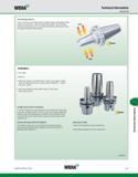 1093 WIDIA Technical Information Shrink Fit Heat-Activating Systems Shorter cycle time, less cooling downtime, localized heating, and integrated cooli Каталог WIDIA 2011 Инструментальная оснастка для металлорежущих станков Вспомогательный инструмент для оборудования Адаптеры Насадки Оправки Патроны Стр. K57 ENG