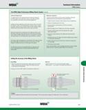 1101 WIDIA Technical Information HPMC System The HPMC (High-Performance Milling Chuck) System (continued) Cutting Tool Requirements The outside diamet Каталог WIDIA 2011 Инструментальная оснастка для металлорежущих станков Вспомогательный инструмент для оборудования Адаптеры Насадки Оправки Патроны Стр. K65 ENG