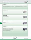 1114 Technical Information Collets WIDIA TG Collet Series The TG collet series is the first choice when high precision, gripping torque, and versatili Каталог WIDIA 2011 Инструментальная оснастка для металлорежущих станков Вспомогательный инструмент для оборудования Адаптеры Насадки Оправки Патроны Стр. K78 ENG