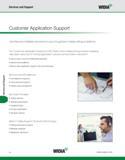 1126 Services and Support Services and Support WIDIA Customer Application Support Get fast and reliable answers to your toughest metalcuttlng problems Каталог WIDIA 2011 Инструментальная оснастка для металлорежущих станков Вспомогательный инструмент для оборудования Адаптеры Насадки Оправки Патроны Стр. L8 ENG