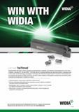 149 Токарные резьбовые резцы Widia TopThread с режущими сменными пластинами являются лучшим решением для нарезания резьбы с крупным шагом и многозубого ре Каталог WIDIA 2014 Новый сборный и монолитный режущий инструмент для точения фрезерования Инструментальная оснастка для металлорежущих станков Стр. A129