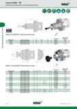 364 Инструментальные системы Оснастка KM4X 100 Оправки для насадных фрез с внутренним подводом СОЖ WIDIA КМ SMC CAP MM-KM4X Метрическая система номер зака Каталог WIDIA 2014 Новый сборный и монолитный режущий инструмент для точения фрезерования Инструментальная оснастка для металлорежущих станков Стр. D48