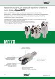 246 Корпусные фрезы Widia серии M170 с СМП демонстрируют высокую производительность и экономическую эффективность Режущие твердосплавные пластины данных фрез W Каталог WIDIA 2016 Фрезы со сменными режущими пластинами для фрезерования заготовок из металлов и сплавов на металлорежущих станках Инструмент фрезерный Стр. M40