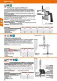 60 Калибр-скобы Marameter S с индикатором Прочная, жёсткая на изгиб скоба с рукояткой Упорная и регулируемая пятки из нержавеющей закалённой стали Каталог HOFFMANN GROUP 2018 Инструмент ручной Слесарный и механизированный Измерительные приборы и инструменты Производственный инвентарь Стр. 60