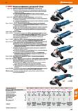 971 Угловые шлифмашины 125 Bosch Основные характеристики Двигатель 720 Вт при весе всего 1,9 кг, оптимизированные вентиляционные отверстия Каталог HOFFMANN GROUP 2018 Инструмент ручной Слесарный и механизированный Измерительные приборы и инструменты Производственный инвентарь Стр. 971