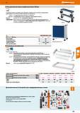 333 48 Hoffmann Group Шасси для всех системных шкафов высотой до 1200 мм <0,9 2 поперечные балки из листовой стали в комплекте с набором колес и ручк Каталог HOFFMANN GROUP 2017 Мебель производственная Промышленные системы хранения Рабочие места Верстаки Автоматизированные шкафы Складское оборудование Стр. 333