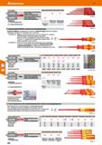 624 Hoffmann Group 51 Число отвёрток е Содержание: по 1 ключу №663000(66 ЗОЮ) По 1 отвертке № 663003 (66 3013) Набор шлицевых электромонтажных отверт Каталог HOFFMANN GROUP 2020 Измерительный и ручной инструмент Инвентарь Абразивы Шлифовальные и отрезные круги Электроинструмент Пневмоинструмент Штангенциркули Стр. 624