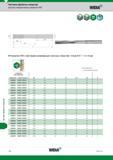 264 Чистовая обработка отверстий Чистовая обработка отверстий Цельные твердосплавные развертки HSR WIDIA Развертки HSR с винтовыми канавками для скво Каталог WIDIA 2017 Режущий инструмент для обработки отверстий на металлорежущих станках Твердосплавные сверла Пластины Развертки Расточные головки с СРП Стр. W8