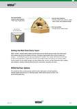127 Every insert is gold, which exposes wear as the tool continues to be used This makes it easy to detect when an insert is ready to be changed maximi Каталог WIDIA 2017 Металлорежущий инструмент Стационарный и вращающийся для металлообрабатывающих станков и оборудования Стр. B107 ENG