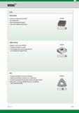 179 Inserts are made only from PcBN No material joint Best heat-absorption capacity Can work at highest temperatures Tipped Inserts Require a carrier a Каталог WIDIA 2017 Металлорежущий инструмент Стационарный и вращающийся для металлообрабатывающих станков и оборудования Стр. B159 ENG