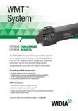 455 The Widia WMT platform is the economical and reliable option for all your grooving, cut-off, turning, and profiling applications Trust the WMT syst Каталог WIDIA 2017 Металлорежущий инструмент Стационарный и вращающийся для металлообрабатывающих станков и оборудования Стр. D85 ENG